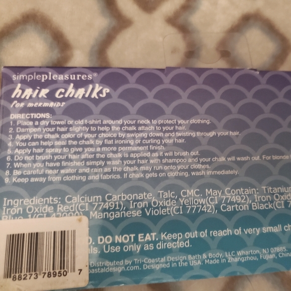 Simplepleasures 10 different hair chalk colors semi-permant color - Picture 3 of 4